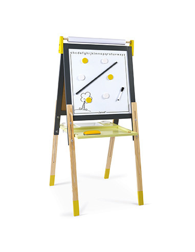 Tableau réglable gris et jaune - Janod