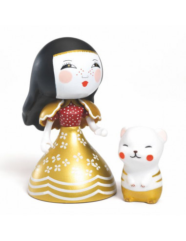 Figurines Mona & Moon princesse Arty... Figurines Mona & Moon princesse Arty...