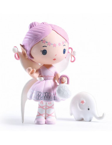 Elfe et Bolero figurines Tinyly - Djeco Elfe et Bolero figurines Tinyly - Djeco