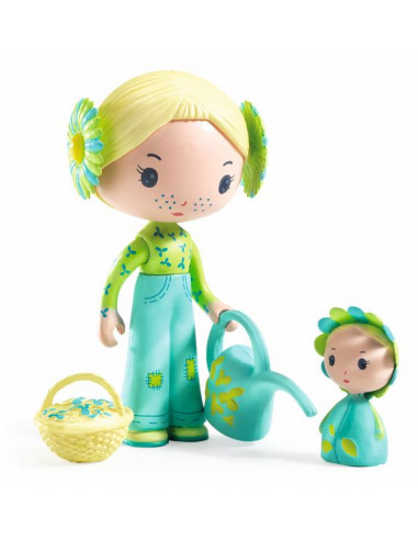 Flore et Bloom figurines Tinyly - Djeco Flore et Bloom figurines Tinyly - Djeco
