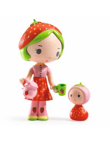 Berry et Lila figurines Tinyly - Djeco Berry et Lila figurines Tinyly - Djeco