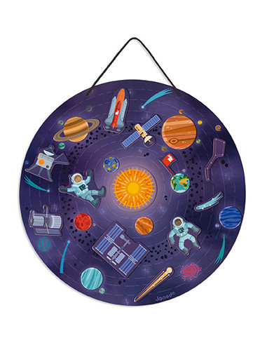Carte magnétique du système solaire -...