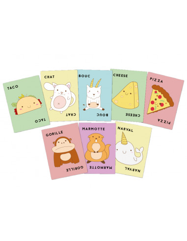 Jeu Taco chat bouc cheese pizza Jeu Taco chat bouc cheese pizza