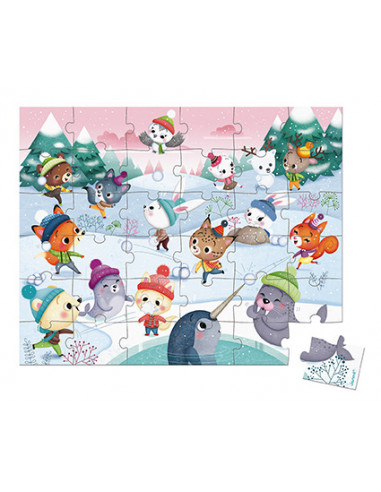 Puzzle bataille de boule de neige 36... Puzzle bataille de boule de neige 36...