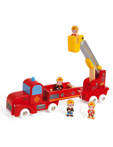Grand camion de pompiers Story - Janod