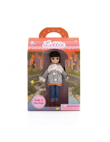 Poupée Lottie avec chien promenade... Poupée Lottie avec chien promenade...