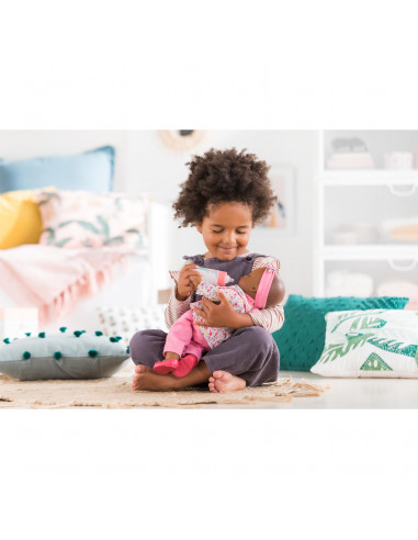 Bavoir et biberon magique - Corolle Bavoir et biberon magique - Corolle