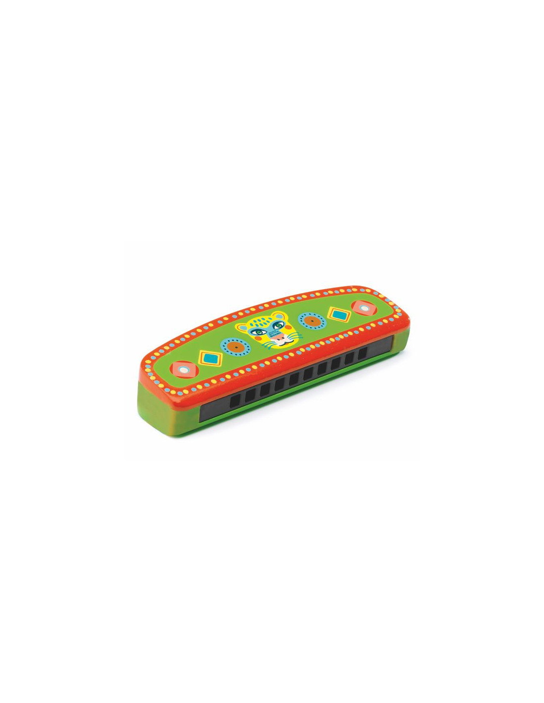 Harmonica Bois Enfant Dans la Jungle Moulin Roty