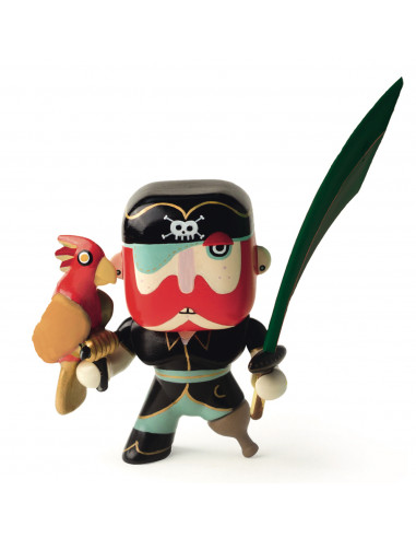 Figurine pirate Arty Toys Sam Parrot...