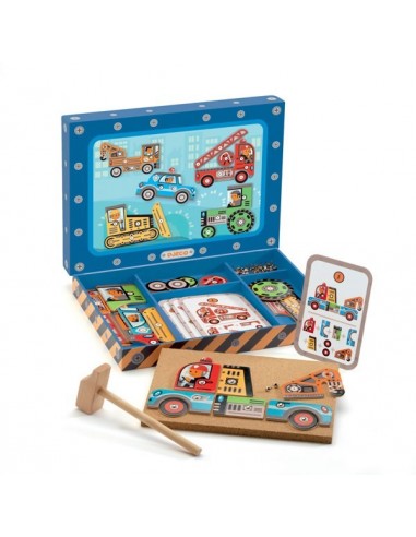 Véhicules tap tap - Djeco Véhicules tap tap - Djeco