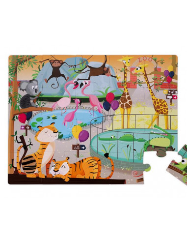 Puzzle tactile une journée au zoo -... Puzzle tactile une journée au zoo -...