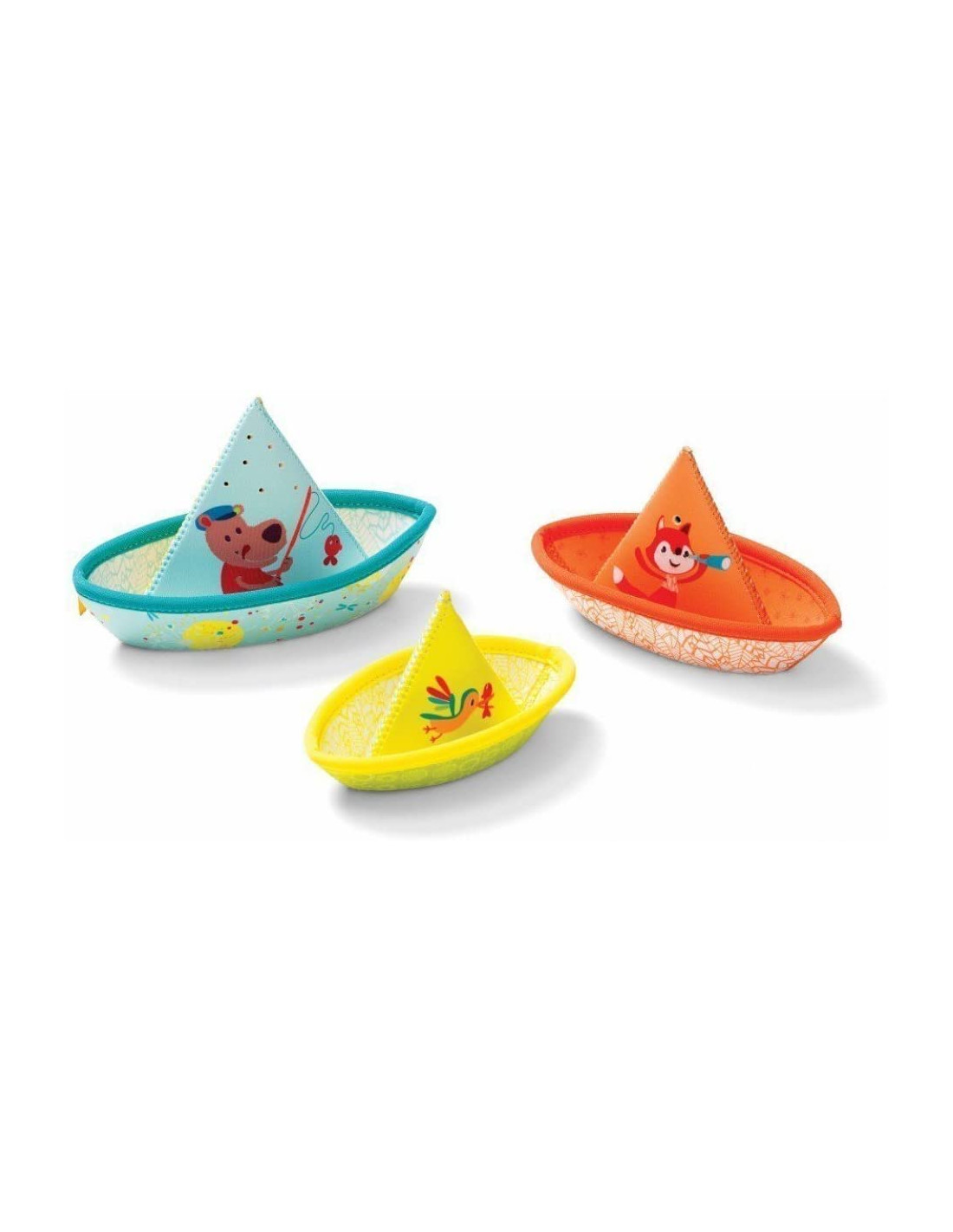 ZoneYan 3 pièces Bateau de Bain Enfant, Bateau Jouet Bain, Bateau Gonflable  Enfants, Baignoire Bateau, Bateau Jouet Flottant, Jouets Aquatiques