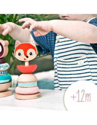 Alice pyramide à empiler - Lilliputiens Alice pyramide à empiler - Lilliputiens