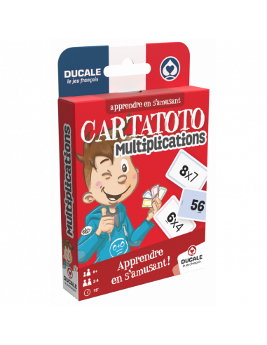 Cartatoto multiplications - jeu de carte