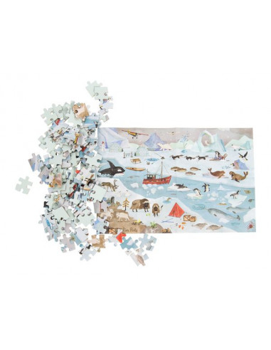 Puzzle explorateur la banquise 96... Puzzle explorateur la banquise 96...
