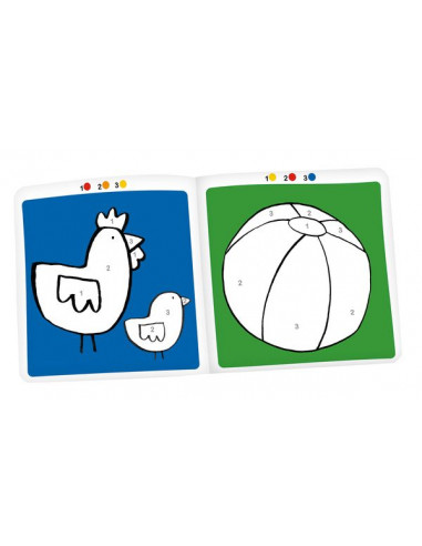 Cahier de coloriages magiques les... Cahier de coloriages magiques les...