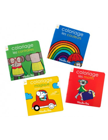 Cahier De Coloriage Les Motifs Les Popipop Moulin Roty
