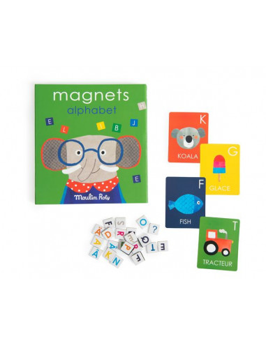 Jeu magnétique alphabet Les Popipop -... Jeu magnétique alphabet Les Popipop -...