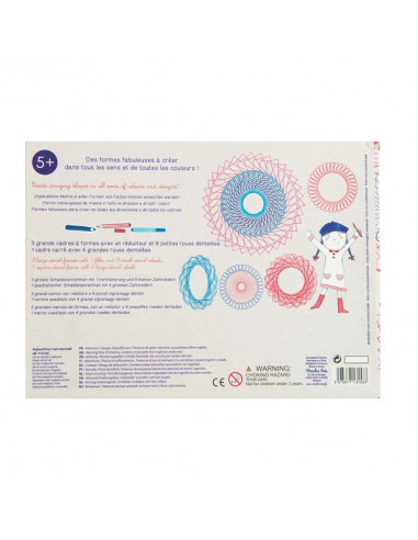 Spirograph formes originales, activites creatives et manuelles