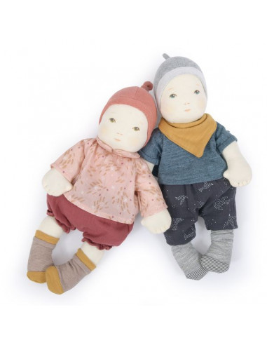 Poupon Fille Les Bebes Moulin Roty