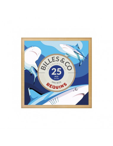 Coffret de 25 billes Requins - Billes... Coffret de 25 billes Requins - Billes...