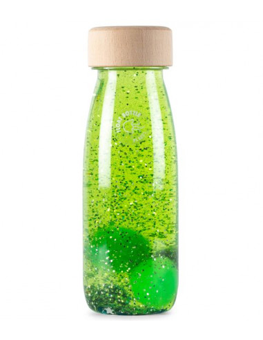 Bouteille sensorielle vert - Petit Boum