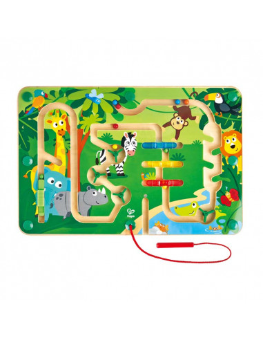 Labyrinthe magnétique jungle, jeu Hape