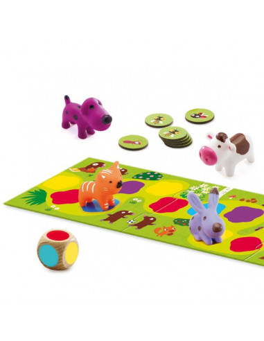 Jeu de parcours Little circuit - Djeco Jeu de parcours Little circuit - Djeco