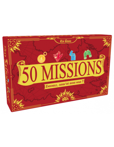 50 missions - jeu coopératif