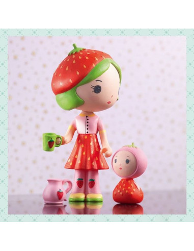 Berry et Lila figurines Tinyly - Djeco Berry et Lila figurines Tinyly - Djeco