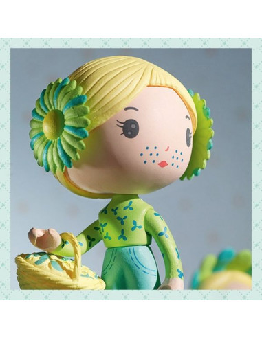 Flore et Bloom figurines Tinyly - Djeco Flore et Bloom figurines Tinyly - Djeco
