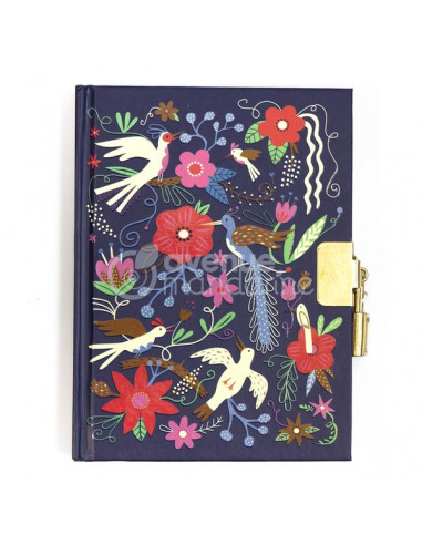 Journal intime oiseaux et fleurs -...