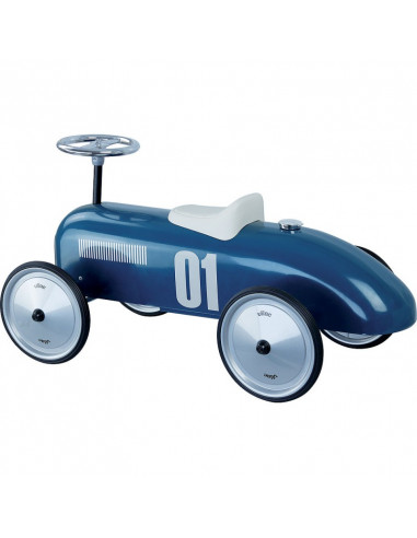 Voiture Porteur Metal Bleu Petrole Vilac