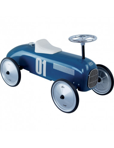 Voiture porteur métal bleu pétrole -... Voiture porteur métal bleu pétrole -...