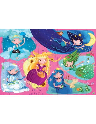 Les princesses de la nature - puzzle... Les princesses de la nature - puzzle...