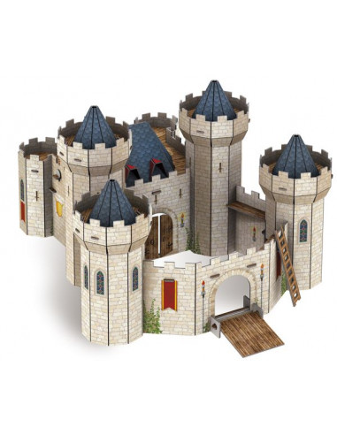 Maquette 3D le chateau fort - Sassi