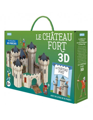 Maquette 3D le chateau fort - Sassi