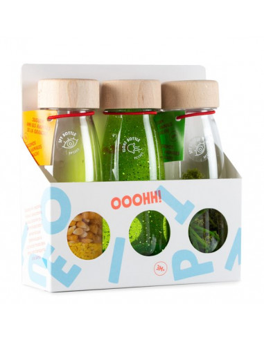 3 bouteilles sensorielles vie - Petit... 3 bouteilles sensorielles vie - Petit...