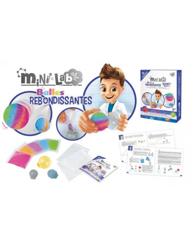 Mini lab balles rebondissantes - Buki Mini lab balles rebondissantes - Buki