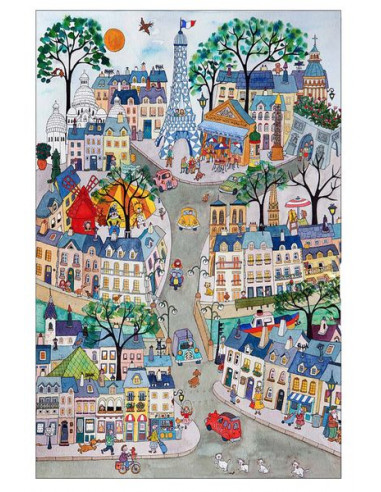 Puzzle en bois 382 pièces Paris...