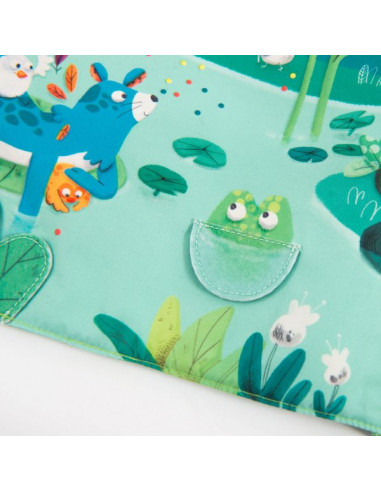 Grand livre tissu d'activités Dans la... Grand livre tissu d'activités Dans la...