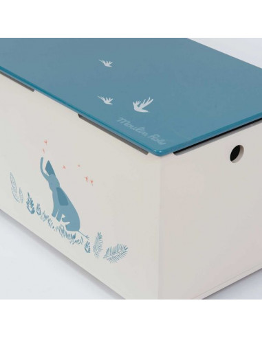 Coffre à jouets Sous mon baobab -... Coffre à jouets Sous mon baobab -...