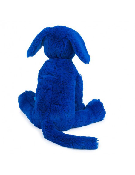 Peluche chien bleu top