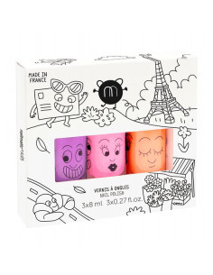 Coffret 3 vernis PARIS néon 2