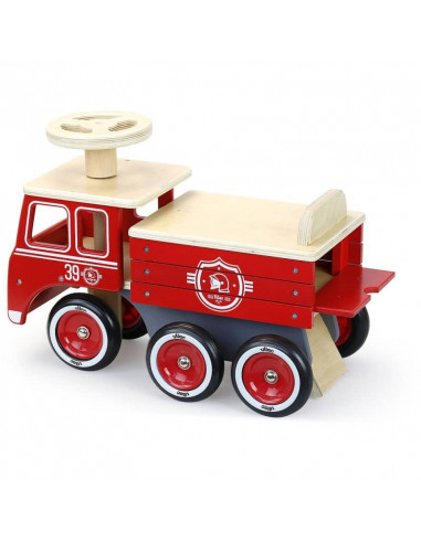 Porteur camion de pompier - Vilac Porteur camion de pompier - Vilac