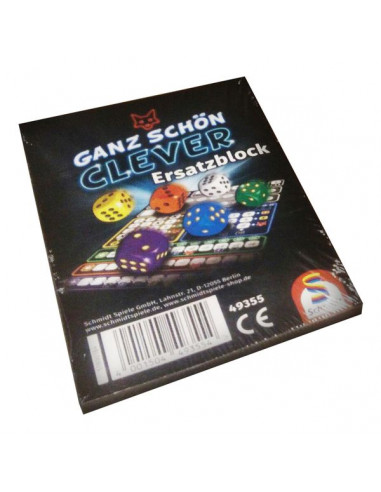 Recharge bloc de score jeu Très futé Recharge bloc de score jeu Très futé