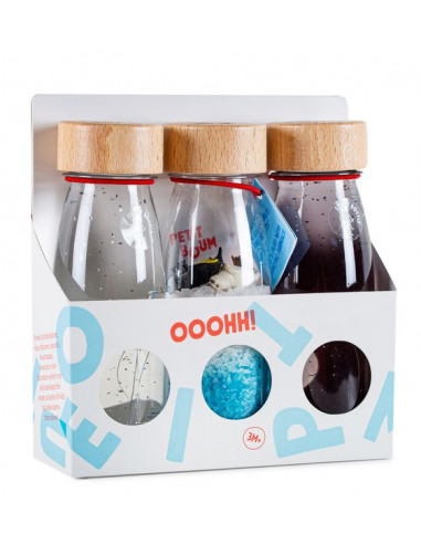 3 bouteilles sensorielles glace -... 3 bouteilles sensorielles glace -...
