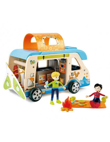 Van aventure avec figurines - Hape