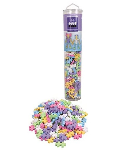 Tube mega pastel Plus Plus 240 pièces