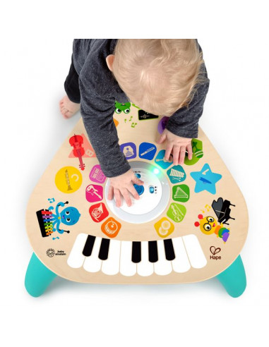 Baby Einstein Hape, Piano Magic Touch, jouet musical en bois, instruments  de musique electronique pour enfants & Hape, Magic Tambour/Batterie en  Bois, technologie tactile, jouet musical : : Jeux et Jouets